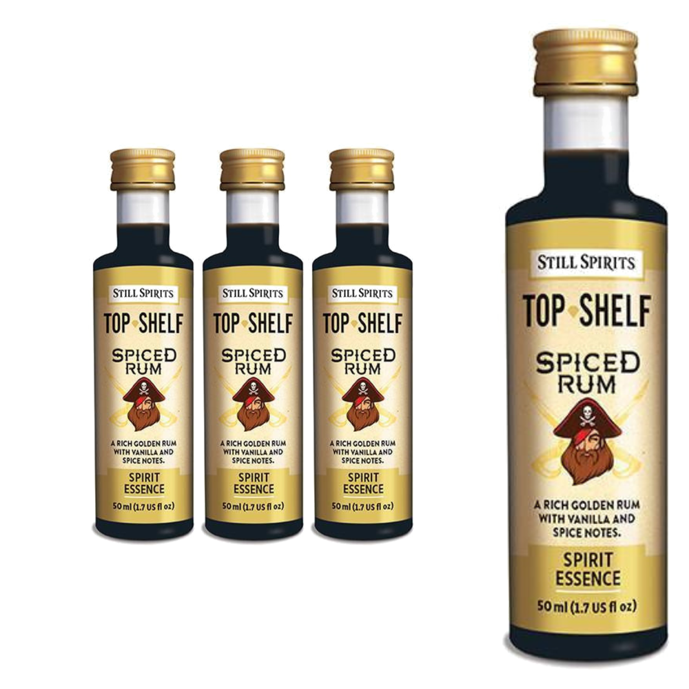 Still Spirits Top Shelf Spiced Rum essence 4 pack