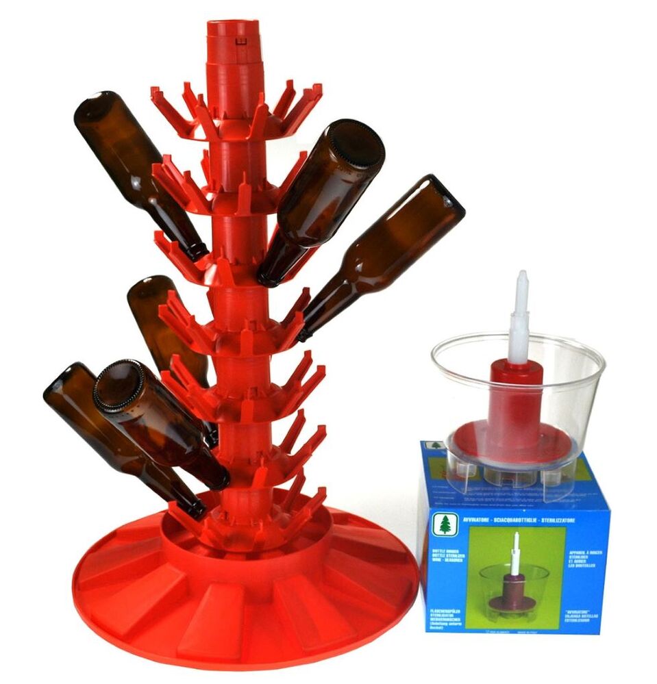 Tree Rinser Combo Pack - Bottle Draining Tree & Bottle Rinser