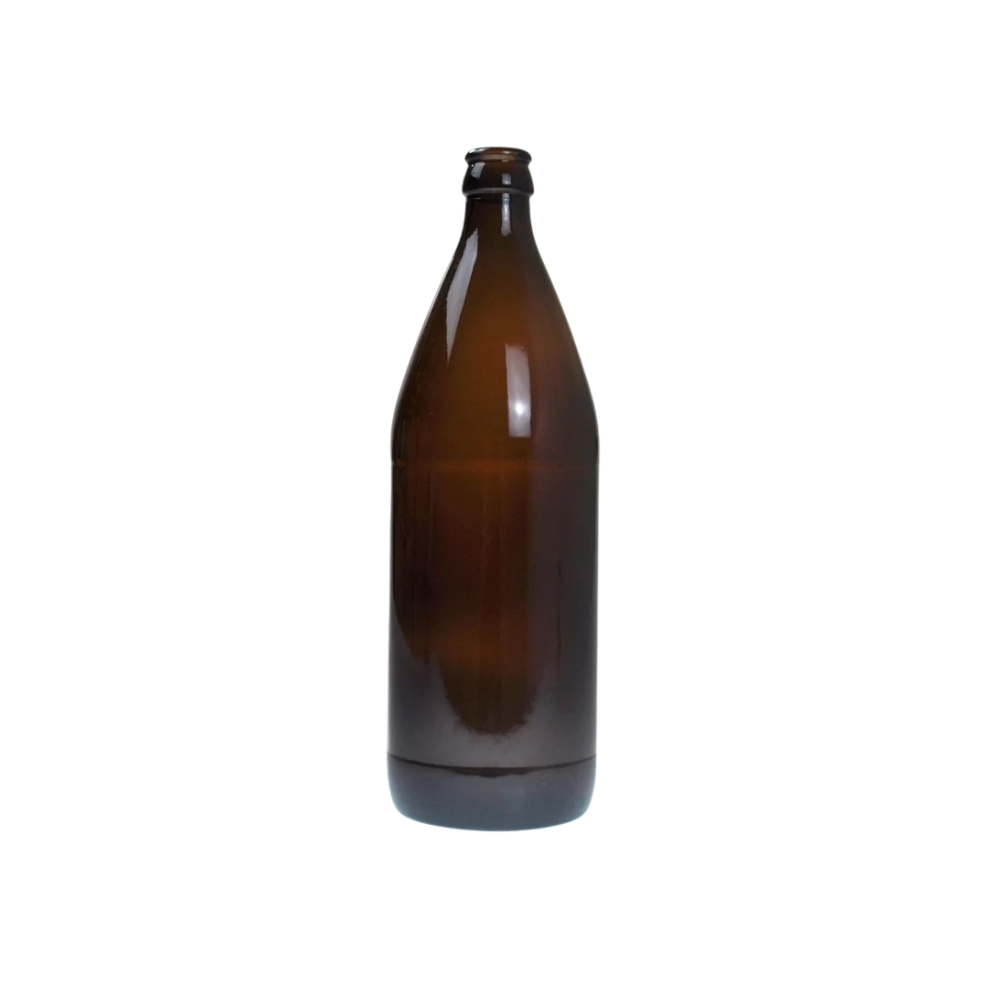 heavy amber beer 750 ml botle home brew