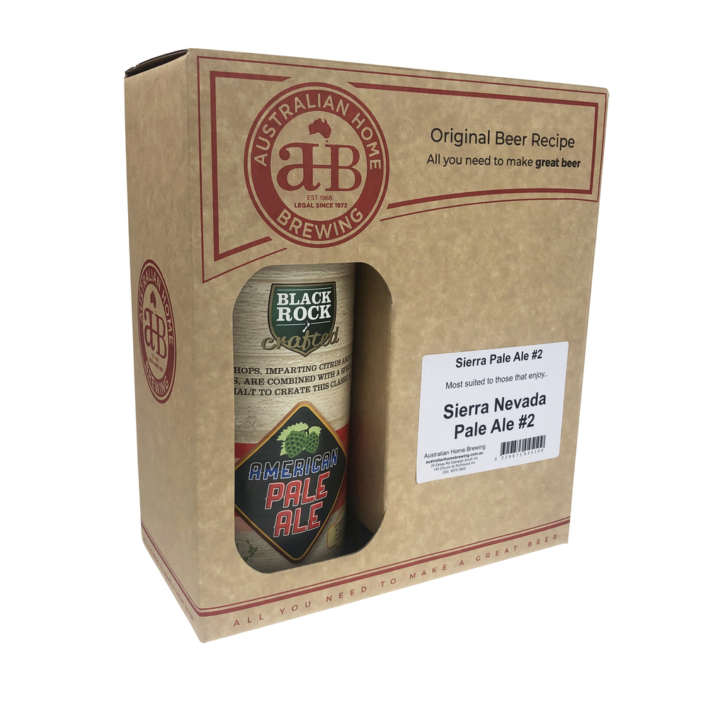 Recipe Kit Sierra Nevada Project 2 Pale Ale Australian Home Brewing