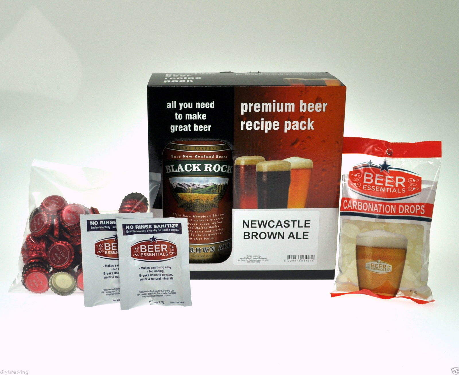 Home Brew Recipe Kit Newcastle Brown Ale nut brown ale beer recipe home