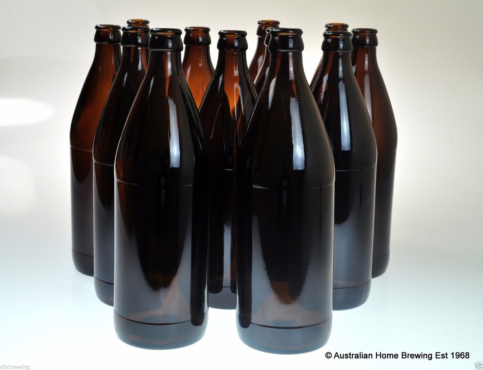 48 x Glass Beer Bottle 750ml NEW Homebrew long neck bottle home brewing