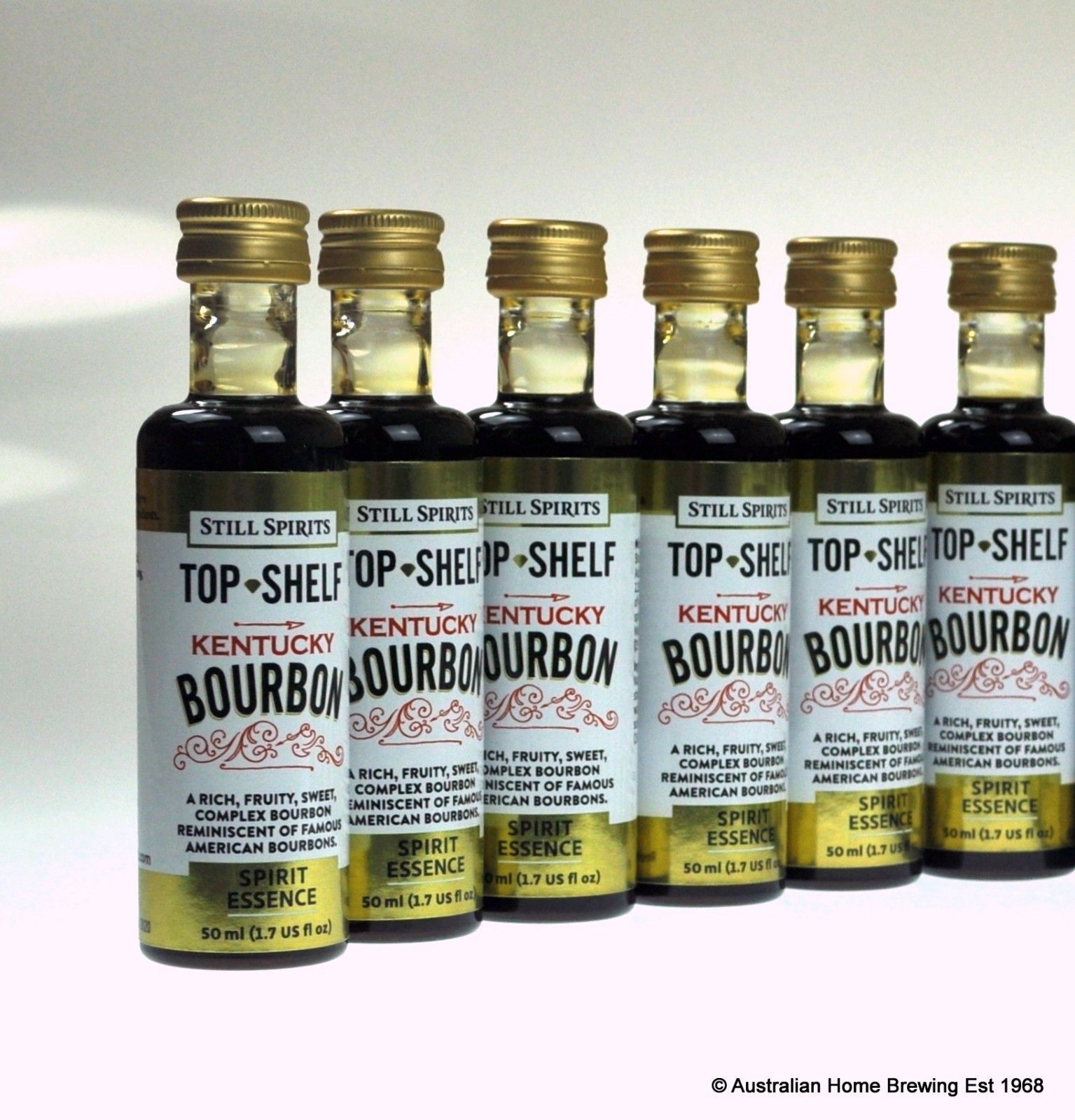 STILL SPIRITS TOP SHELF  CHERRY BOURBON ESSENCES HOME BREW SPIRIT MAKING-10 PACK 