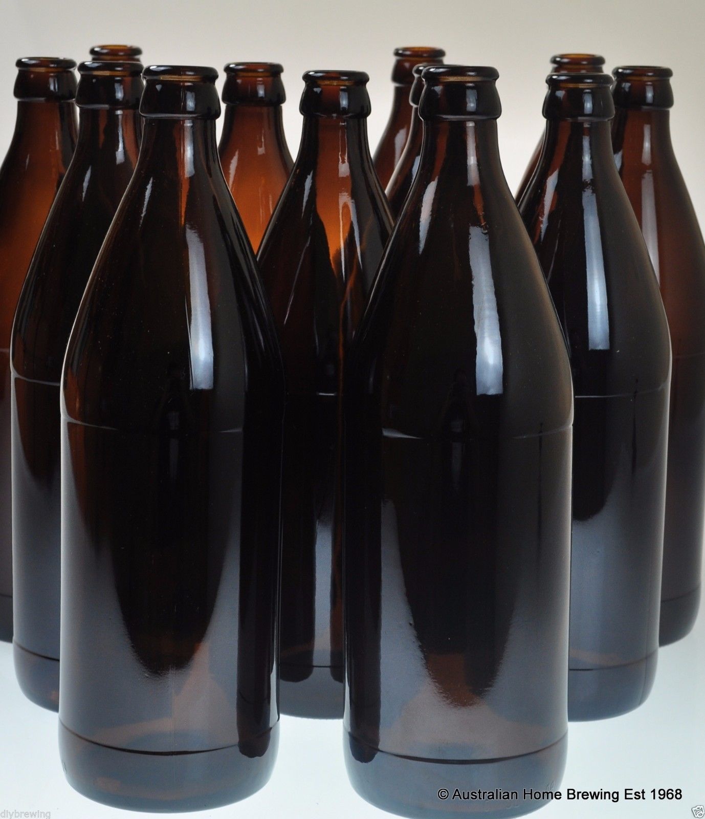 48 x Glass Beer Bottle 750ml NEW Homebrew long neck bottle home brewing supplies eBay