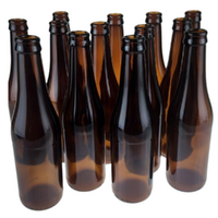 Bottle 330ml amber pry-off glass x 20 image