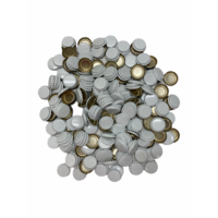 Crown Seals x 1000 WHITE Beer Bottle Caps image