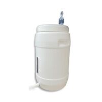 Fermenter 30L Drum & airlock, tap & thermometer image