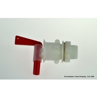 Tap plastic with nut/8mm outlet Coopers Tap image