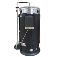 Grainfather G30 SUPER KIT + Graincoat, Hop Spider, Overflow Filter, Micro Pipework, Stainless Steel Paddle, Wortometer, High Performance Cleaner image
