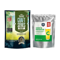 Mangrove Jacks Craft Series Raspberry & Lime Cider 2.4kg + Cider Enhancer 1.2kg image