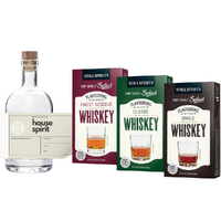 Classic Whikey Gift Pack - + 6 Pack of Bottles & Labels image