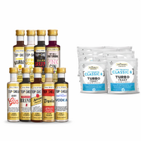 Distillers 10 + 10 Turbo Classic 8 & Top Shelf Spirit Refill Pack image