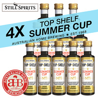 4x Still Spirits Top Shelf  Summer Cup No1  essence Pimms style home brew image