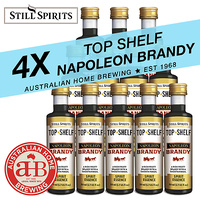 4x Still Spirits Top Shelf Napoleon Brandy homebrew spirit essence distilling image