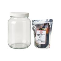 Captain Morgans Black Spiced Rum Recipe Kit & Gallon Jar Combo  image