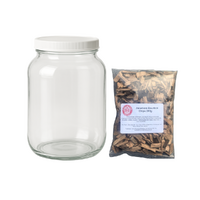 Amercian Oak Chip Blend 200g and Gallon Jar Packs image