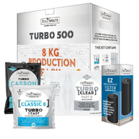 Spirit Production Pack 8kg Classic DELUXE with Classic 8, Turbo Carbon Turbo Clear, EZ Cartridge image