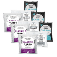 3 Pack Still Spirits Turbo Classic 6 YEAST, Carbon & Clear  image
