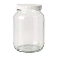Gallon Glass Jar & Lid - 3.8 L image