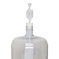 Carboy PET 23L +bung +airlock + thermometer - Plastic demijohn image