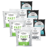 3 Pack Fast Turbo Yeast, Turbo Carbon, Turbo Clear  image