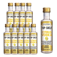 10 x Still Spirits Top Shelf Citrus Vodka Essence image