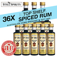 36 Pack Still Spirits Top Shelf Spiced Rum Essence home brew spirit making  rum  image