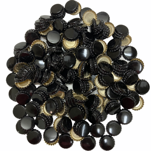 Crown Seals x 250  - BLACK bottle caps