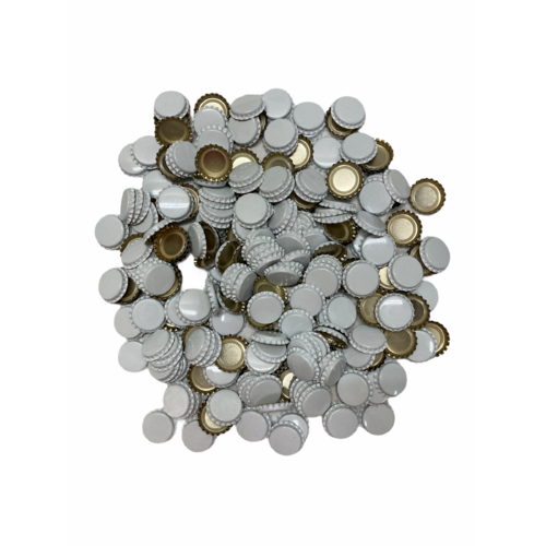 Crown Seals x 1000 WHITE Beer Bottle Caps