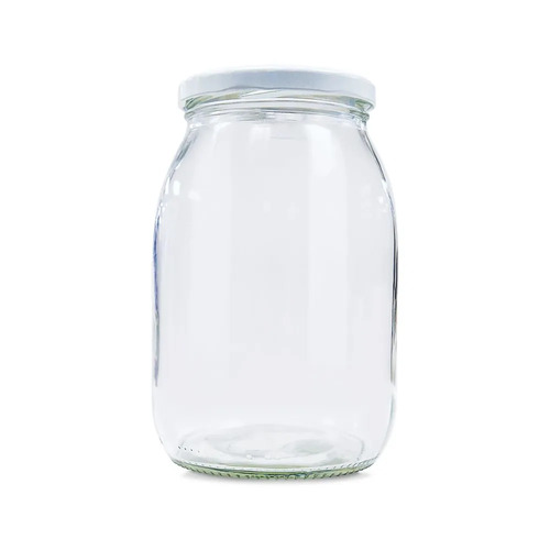 Glass Jar with Lid 1lt - Kombucha / Spirit Soaking