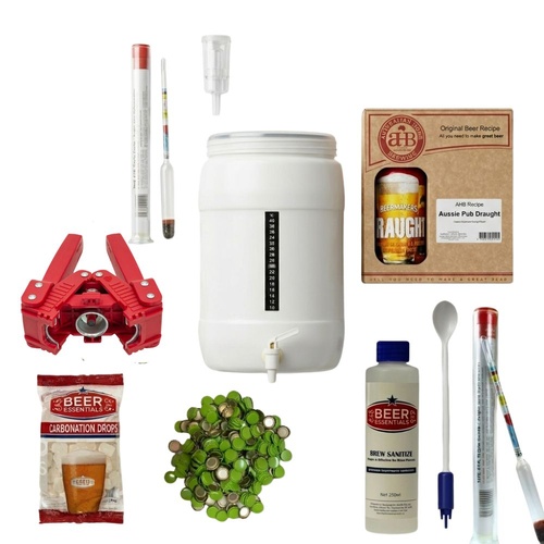 AHB Starter Beer Making Kit - Twin-Lever Capper - Great kit to get you going.