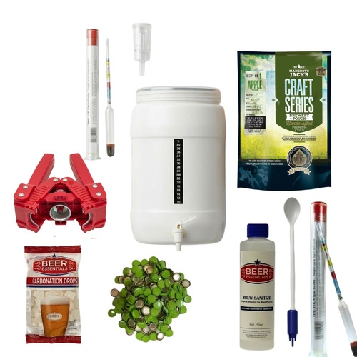 Starter kit cider 30L Super with Twin Lever Capper