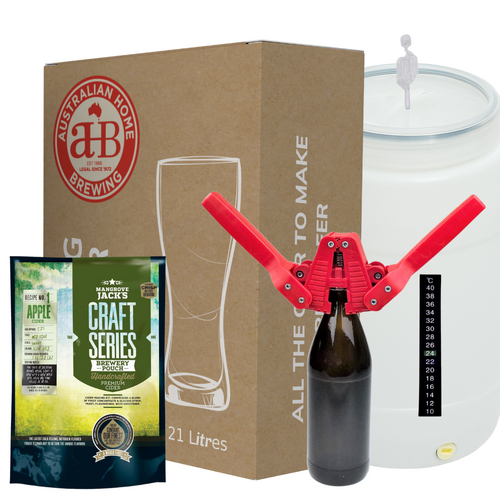 Starter kit cider 30L Super with Twin Lever Capper