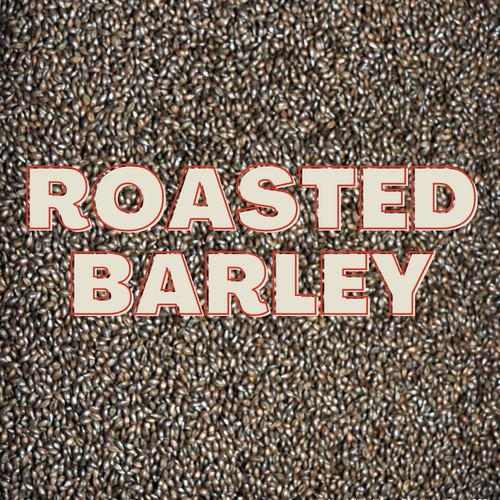 Roasted Barley grain (ebc 1200-1600) 25kg (Pickup Only)