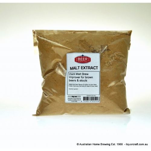 Malt Extract Dry Dark 1kg