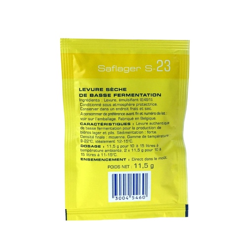 SAF Lager yeast S-23 11g
