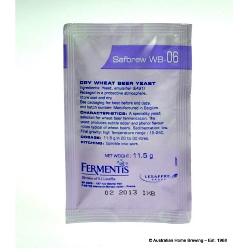 SAF Wheat yeast WB-06 11.5g