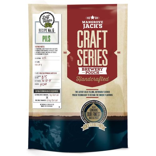 Mangrove Jack's Craft Series Pils Pouch with dry hops 2.2kg