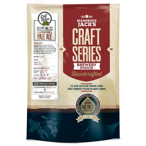 Mangrove Jack's Craft Series. American Pale Ale with dry hops