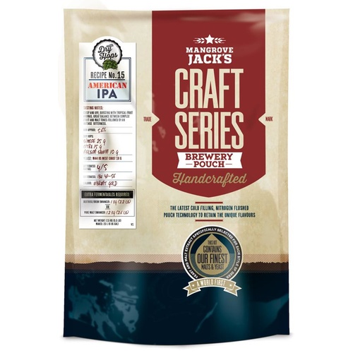 Mangrove Jacks Craft Series American IPA with dry hops