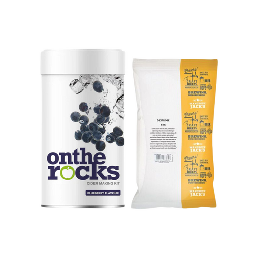 On The Rocks Cider Blueberry + Dextrose 1kg