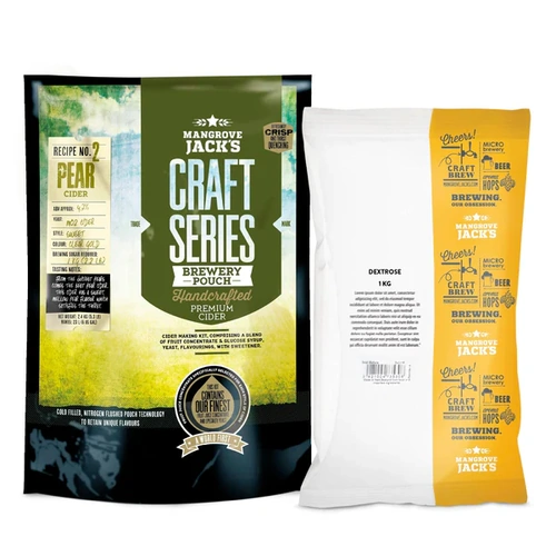 Mangrove Jacks Craft Series Cider Pear 2.4kg + Dextrose 1kg