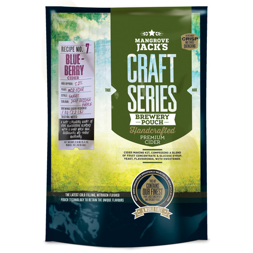 Mangrove Jacks Craft Series Cider Blueberry