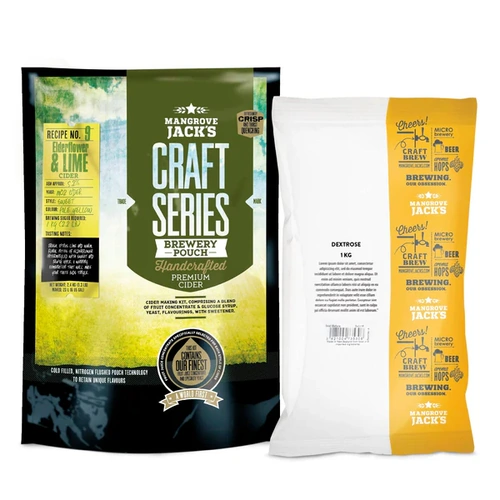 Mangrove Jack's Craft Series Cider Elderflower & Lime 2.4kg + Dextrose 1kg