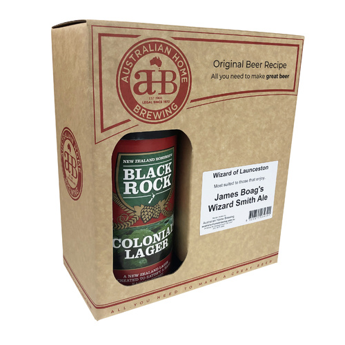 Recipe kit Boags Wizard Smith / Wizard of Launceston Ale