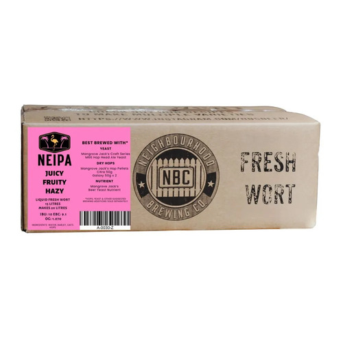 Fresh Wort NEIPA New England IPA  - NBC Neighbourhood Brewing Co
