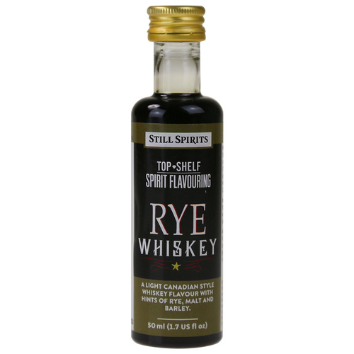 Still Spirits Top Shelf Rye Whiskey Essence