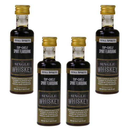 4 pack Still Spirits Top Shelf Single Whiskey Essence ( former Single Malt Scotch )