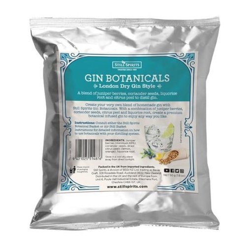 Gin Botanicals Kit London Dry Style Still Spirits