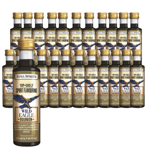 24 Pack Still Spirits Top Shelf Wild Eagle Bourbon